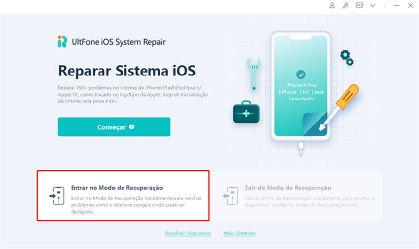 conecte o iOS ao computador