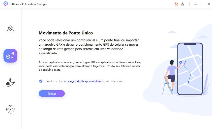 movimento de ponto único