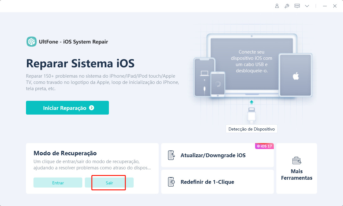 consertar sistema ios grátis