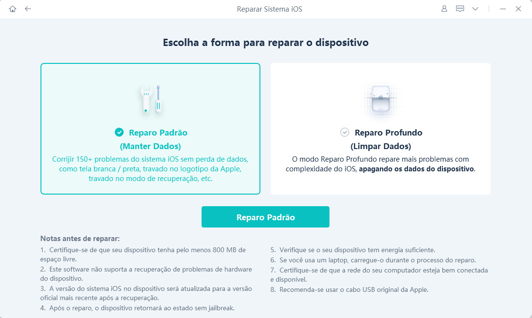 use reiboot pro crack para consertar ios