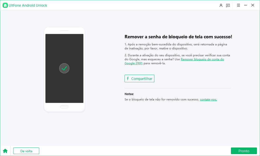 usar código pin Motorola para desbloquear com suecesso