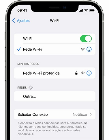turn off wifi and turn it on again