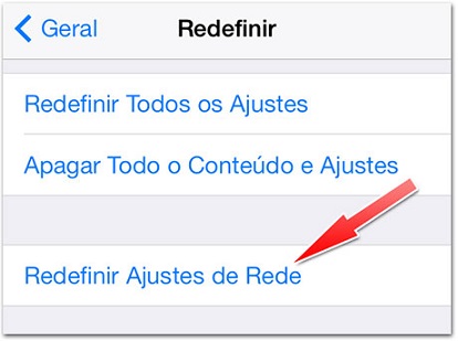 reset network settings