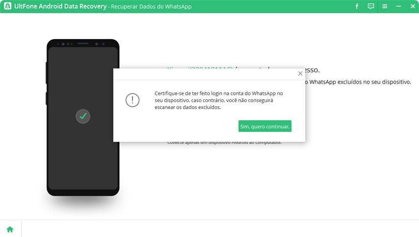 dica de recuperação de whatsapp para android