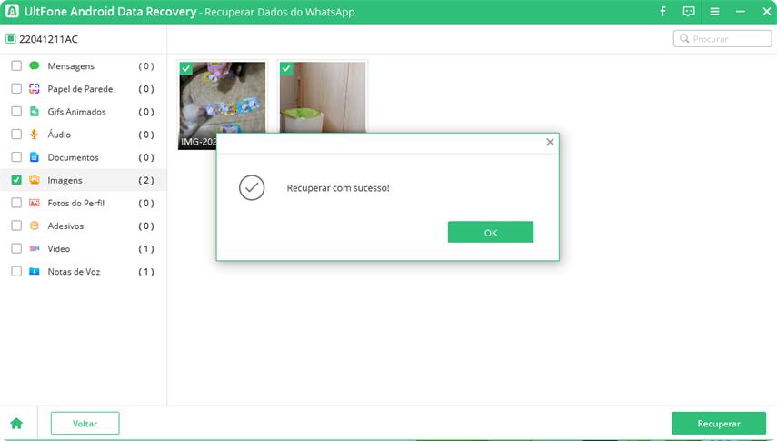 recuperar dados do wechat no android