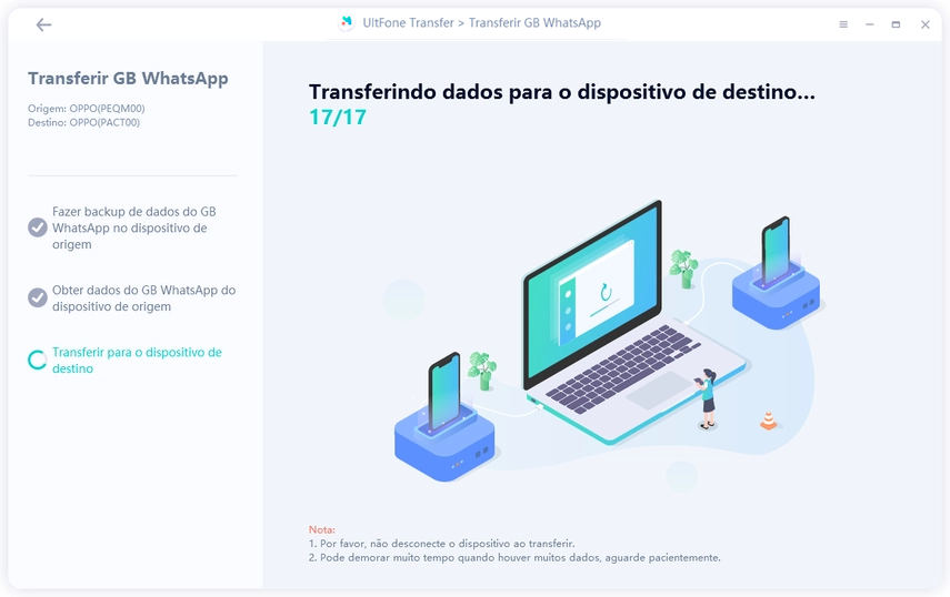 transferirindo dados whatsapp gb